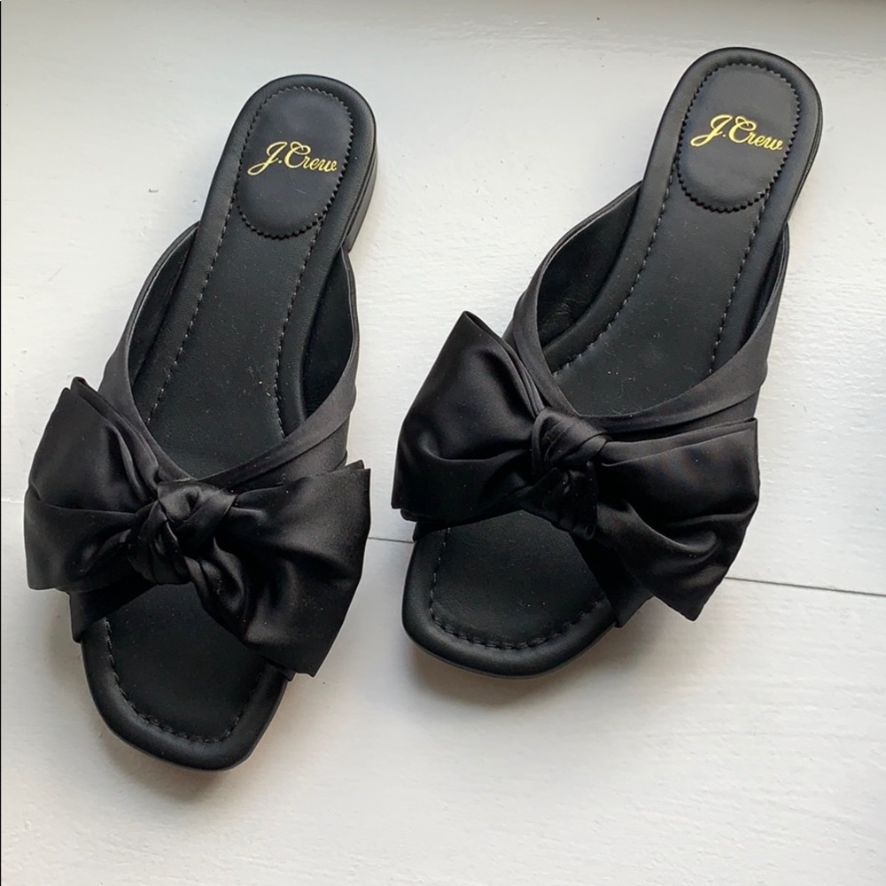 J. Crew Abbie Bow Sandals